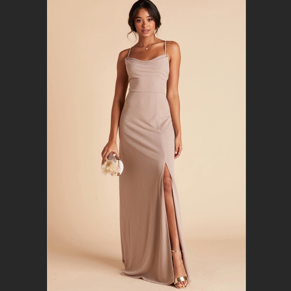 HEMMED Birdy Grey Ash Dress in Taupe